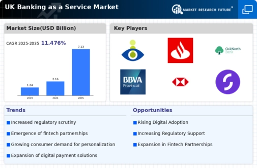 UK Banking as a Service Market Infographic
