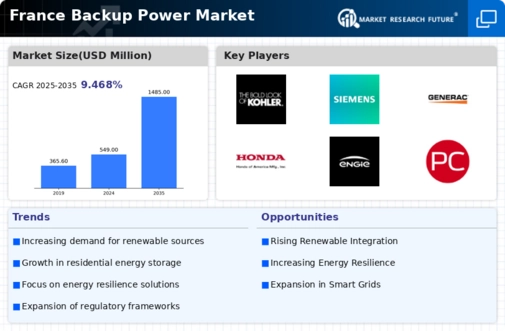 France Backup Power Market Infographic