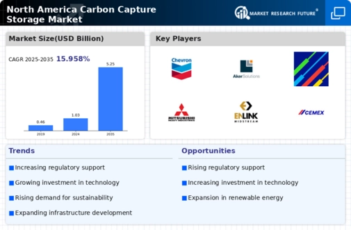 North America Carbon Capture Storage Market Infographic