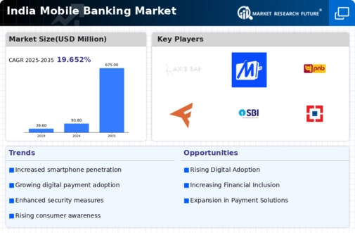India Mobile Banking Market Infographic