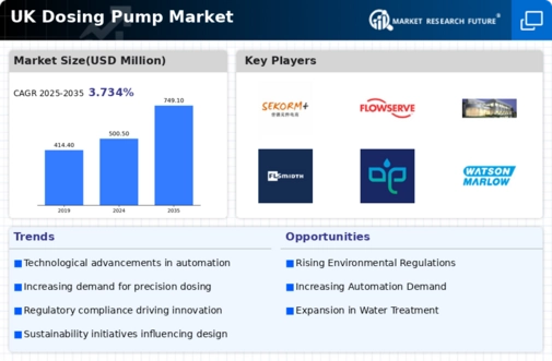 UK Dosing Pump Market Infographic