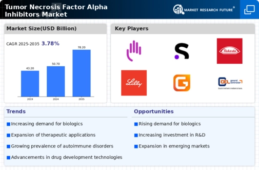 Tumor Necrosis Factor Alpha Inhibitors Market Infographic