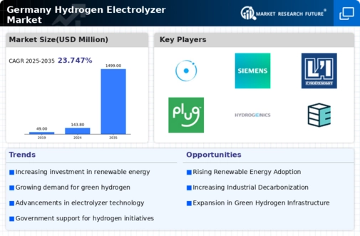 Germany Hydrogen Electrolyzer Market Infographic