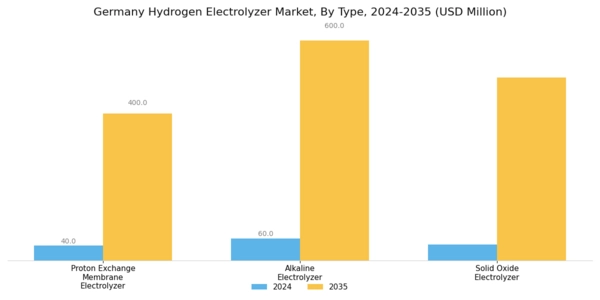 Germany Hydrogen Electrolyzer Market Segment Image 0