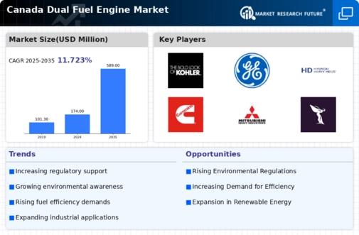 Canada Dual Fuel Engine Market Infographic