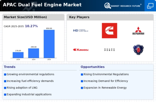 APAC Dual Fuel Engine Market Infographic
