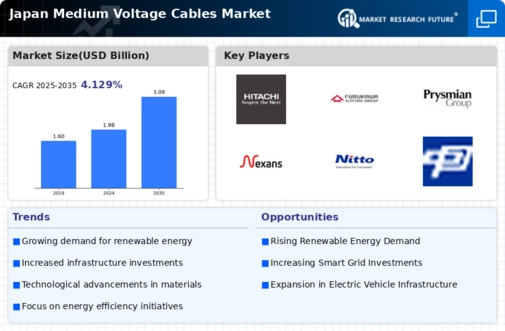 Japan Medium Voltage Cables Market Infographic