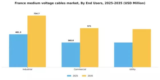 France Medium Voltage Cables Market Segment Image 0