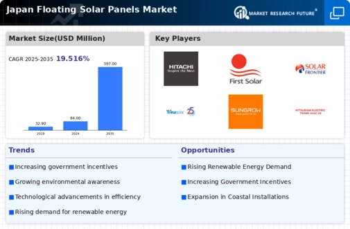 Japan Floating Solar Panels Market Infographic