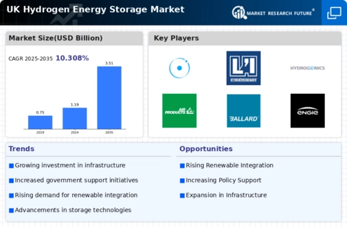 UK Hydrogen Energy Storage Market Infographic
