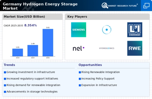 Germany Hydrogen Energy Storage Market Infographic