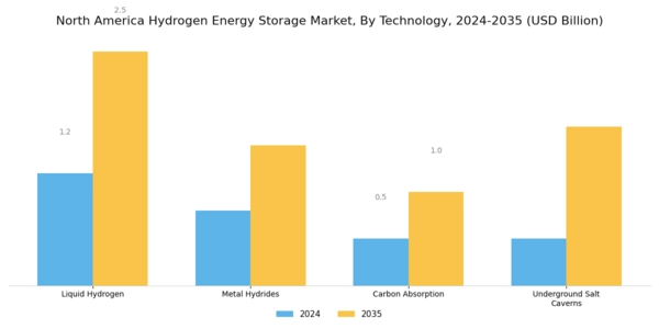 North America Hydrogen Energy Storage Market Segment Image 0