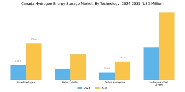 Canada Hydrogen Energy Storage Market Segment Image 0