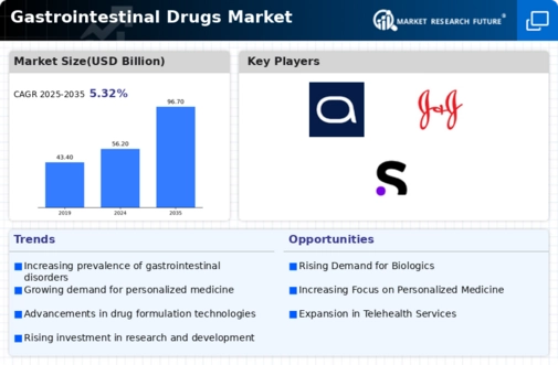 Gastrointestinal Drugs Market Infographic