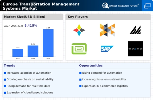 Europe Transportation Management Systems Market Infographic