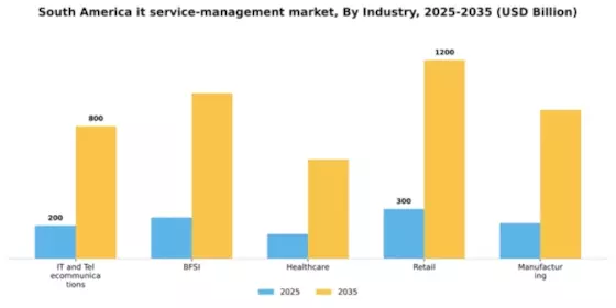 South America IT Service Management Market Segment Image 1
