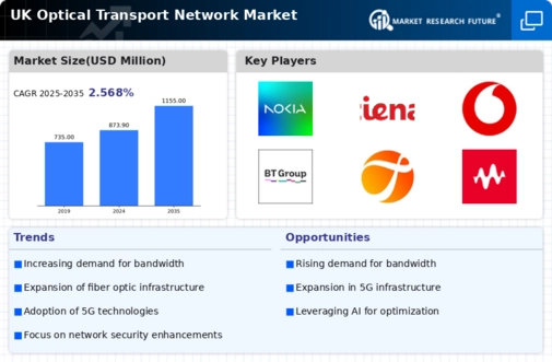 UK Optical Transport Network Market Infographic