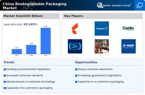 China Biodegradable Packaging Market Infographic
