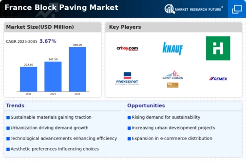 France Block Paving Market Infographic