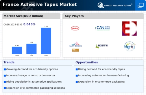 France Adhesive Tapes Market Infographic
