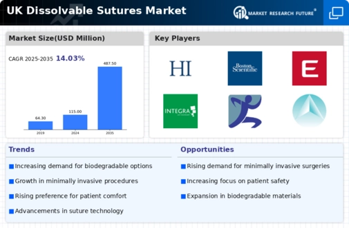UK Dissolvable Sutures Market Infographic