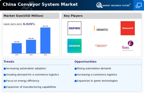 China Conveyor System Market Infographic