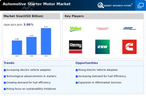 Automotive starter Motor Market Infographic