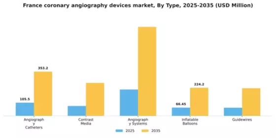 France Coronary Angiography Devices Market Segment Image 3