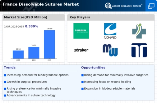 France Dissolvable Sutures Market Infographic