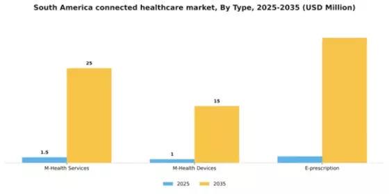 South America Connected Healthcare Market Segment Image 1