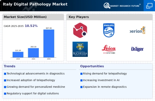 Italy Digital Pathology Market Infographic