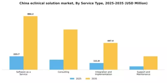 China Eclinical Solution Market Segment Image 3