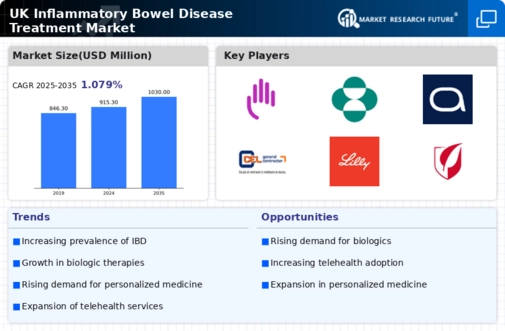 UK Inflammatory Bowel Disease Treatment Market Infographic