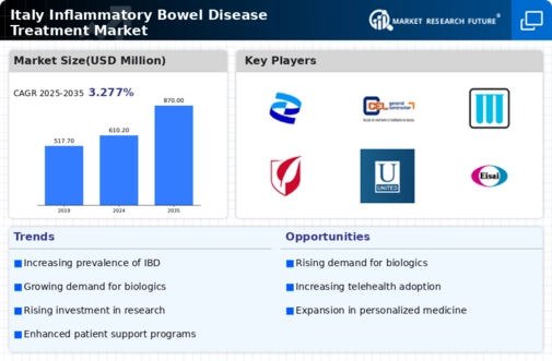Italy Inflammatory Bowel Disease Treatment Market Infographic