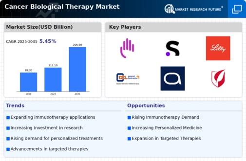 Cancer Biologic Therapy Market Infographic