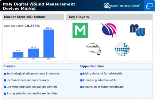 Italy Digital Wound Measurement Devices Market Infographic