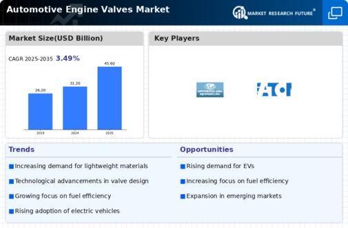 Automotive Engine Valves Market Infographic