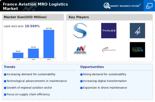 France Aviation MRO Logistics Market Infographic