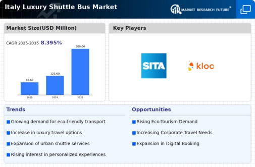 Italy Luxury Shuttle Bus Market Infographic