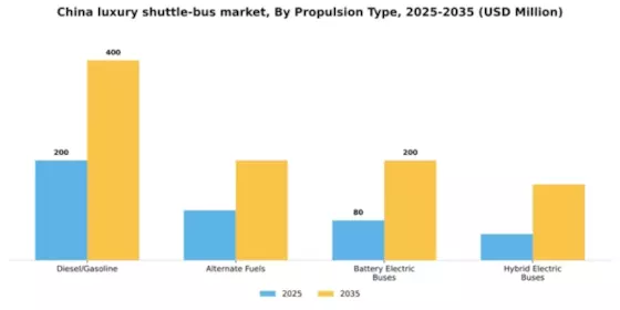 China Luxury Shuttle Bus Market Segment Image 1
