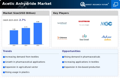 Acetic Anhydride Market Infographic