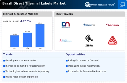 Brazil Direct Thermal Labels Market Infographic
