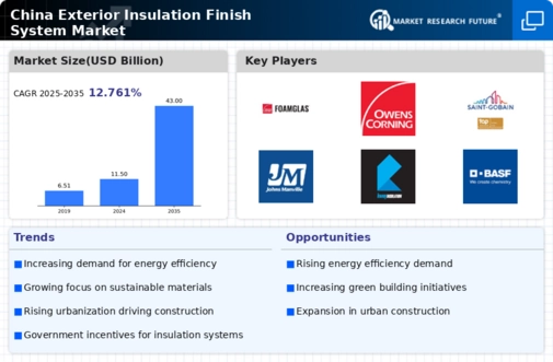 China Exterior Insulation Finish System Market Infographic