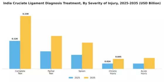 India Cruciate Ligament Diagnosis Treatment Market Segment Image 3