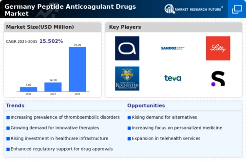 Germany Peptide Anticoagulant Drugs Market Infographic