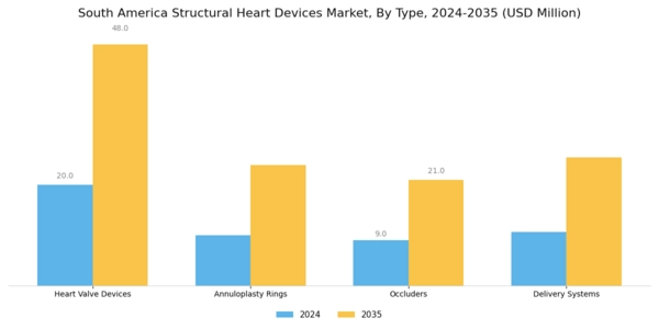 South America Structural Heart Devices Market Segment Image 0