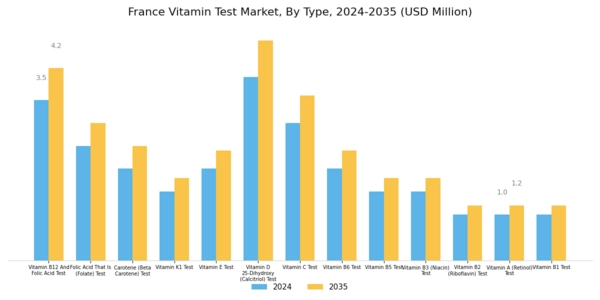 France Vitamin Test Market Segment Image 0