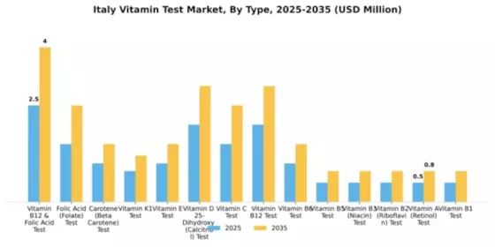 Italy Vitamin Test Market Segment Image 2