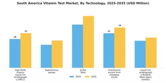 South America Vitamin Test Market Segment Image 1