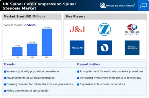 UK Spinal Cord Compression Spinal Stenosis Market Infographic